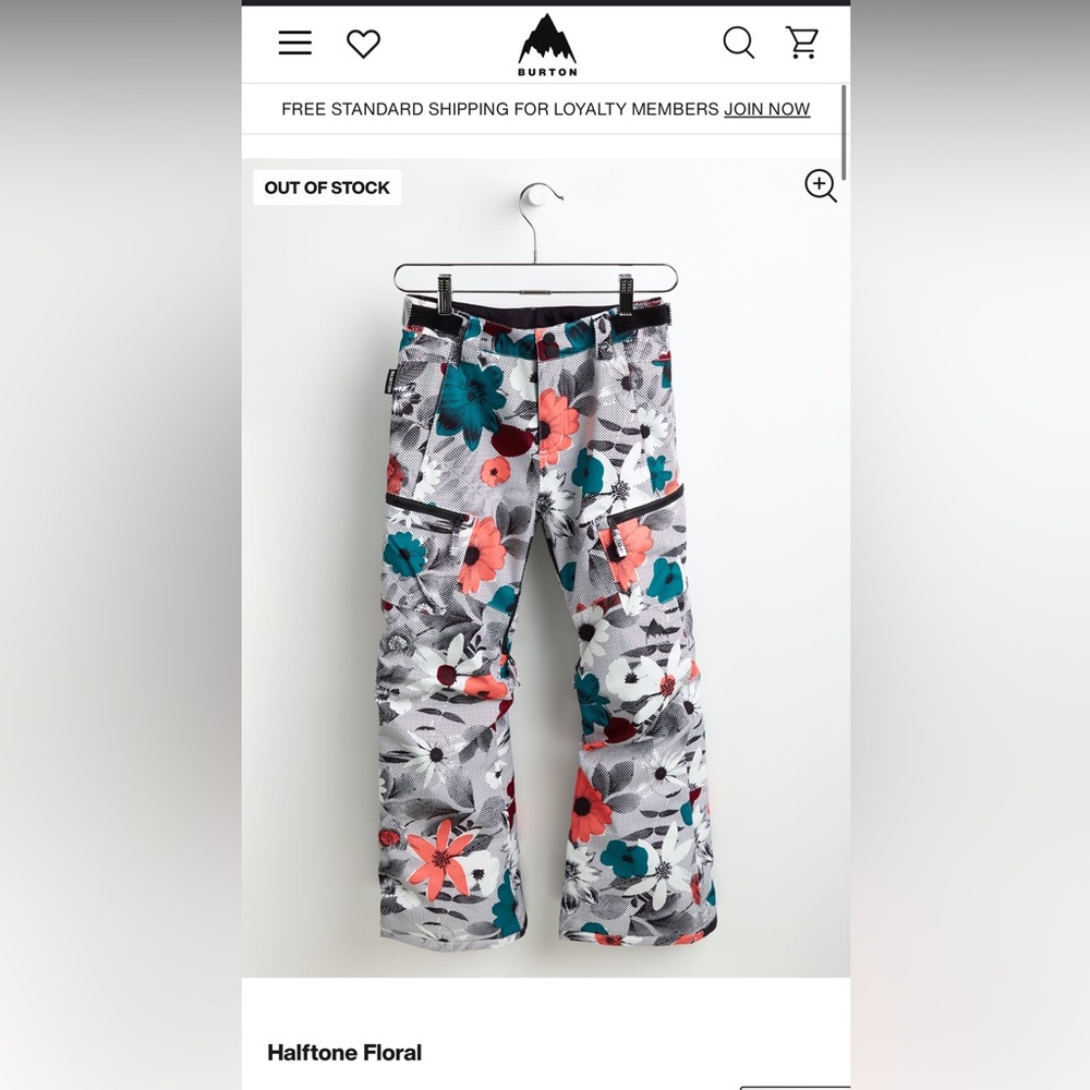 Gently loved Burton Snow Pants